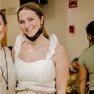 Bubble Strap Poplin Top